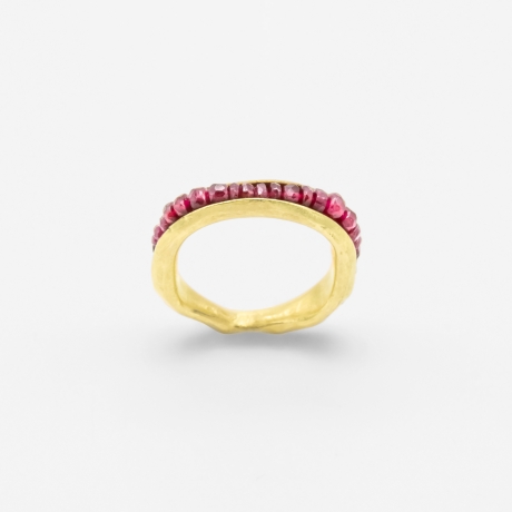 Bague Or et Rubis