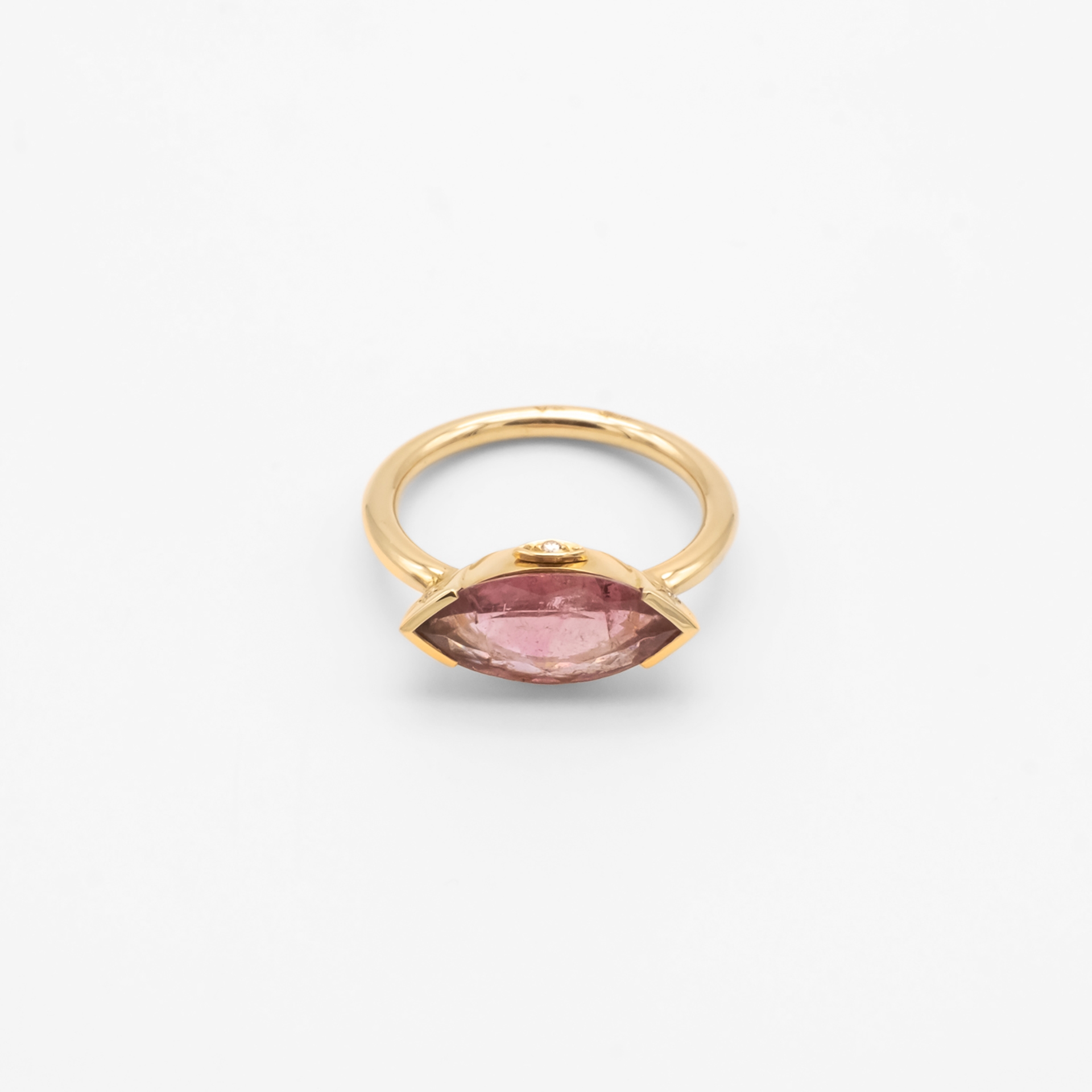 Bague Tourmaline Rose