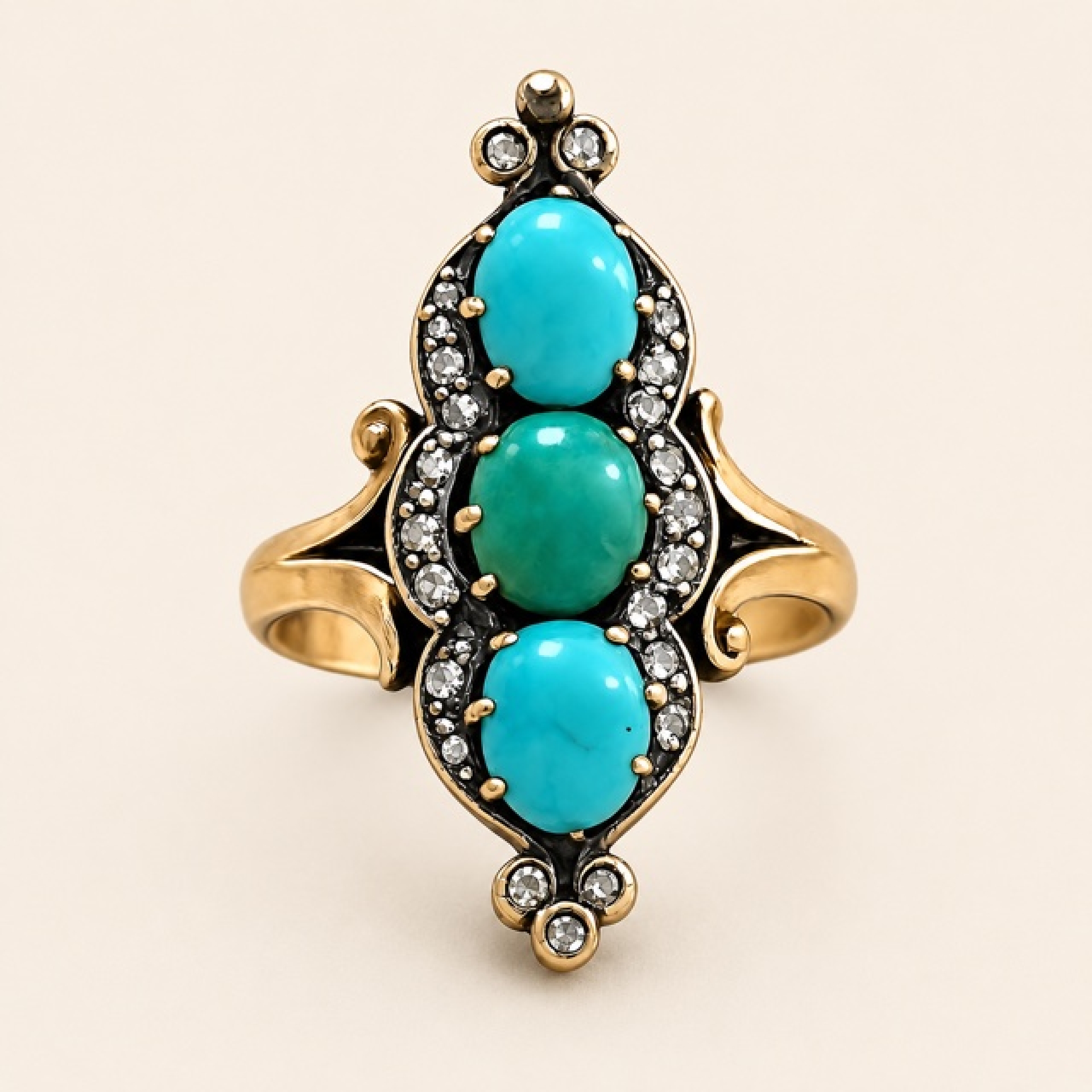 Bague Marquise Napoléon III
