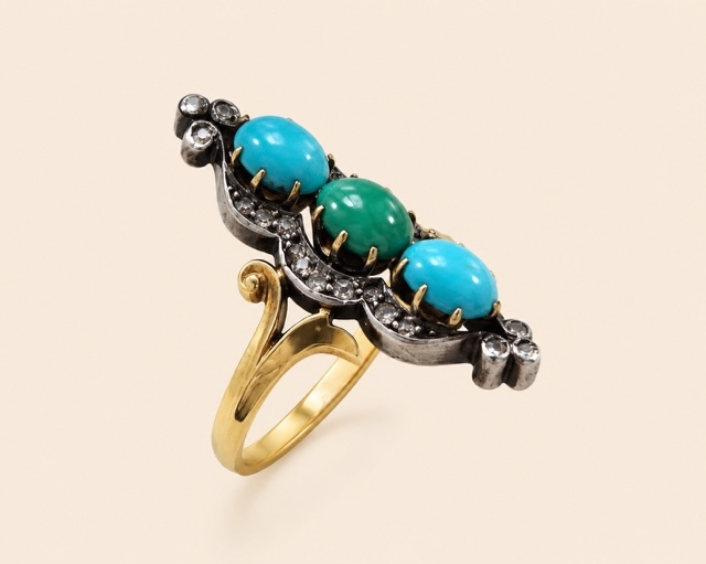 Bague Marquise Napoléon III
