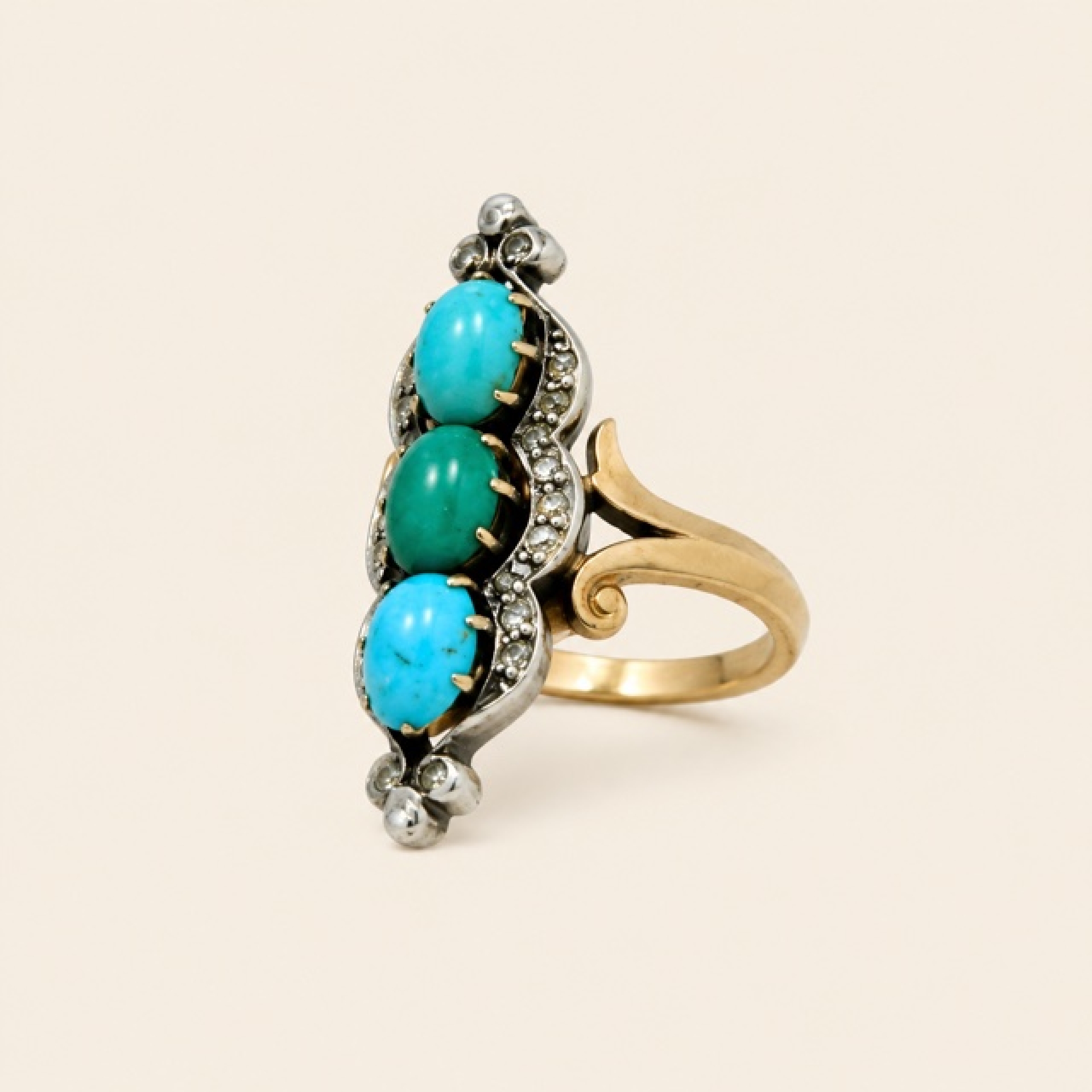 Bague Marquise Napoléon III