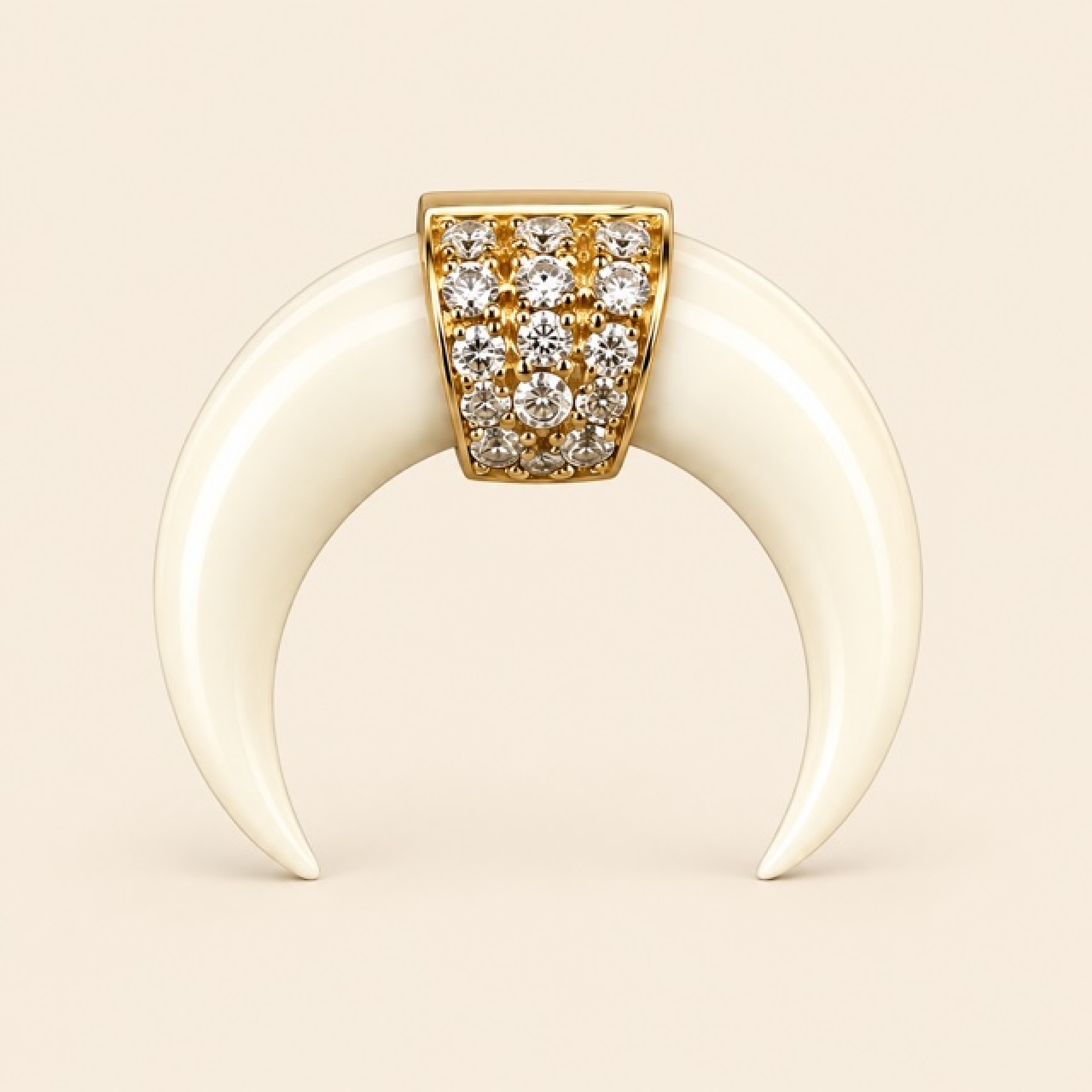 Corne et diamants