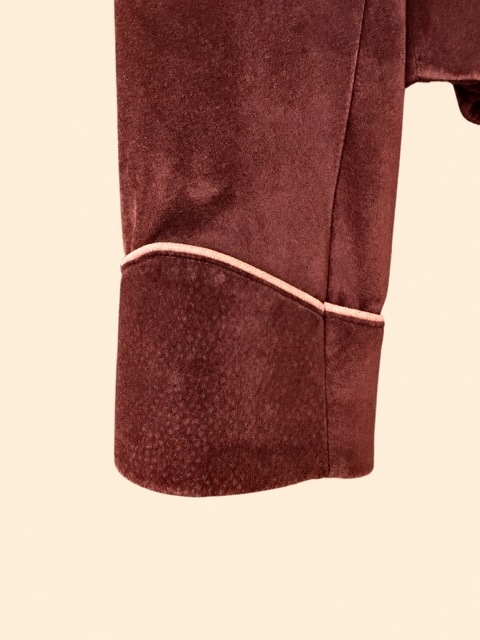 Suede and beaded jacket from New Mexico