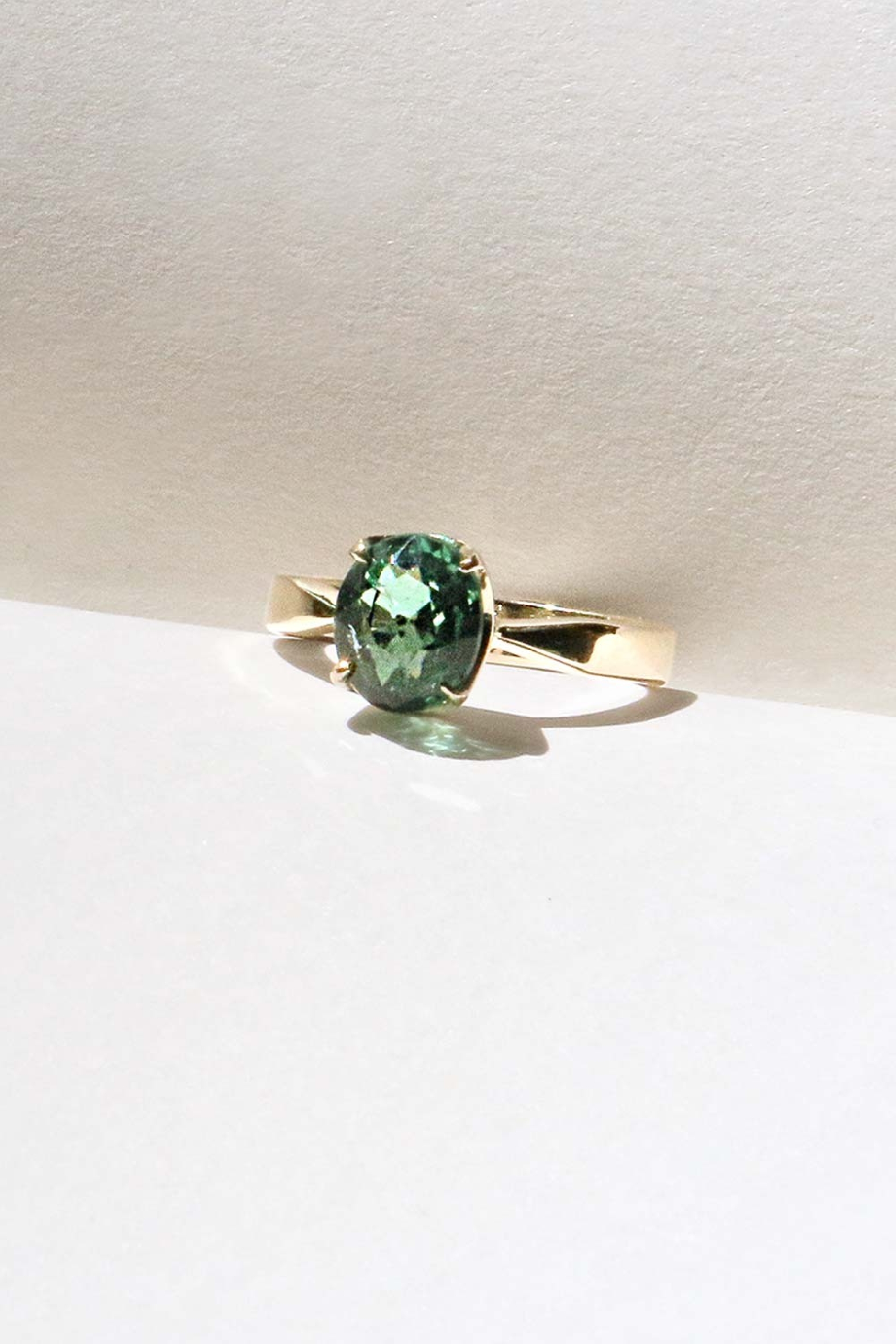 Tourmaline ring from Paraiba