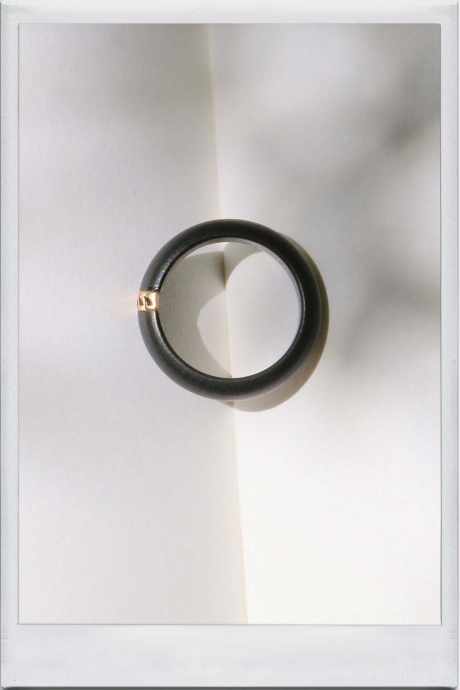 Small ebony Ring