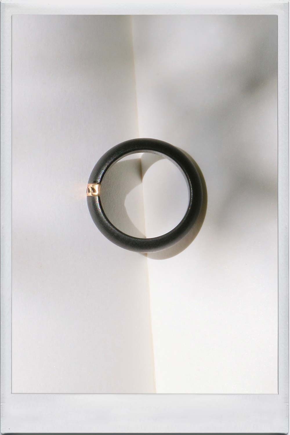 Small ebony Ring by Dezso