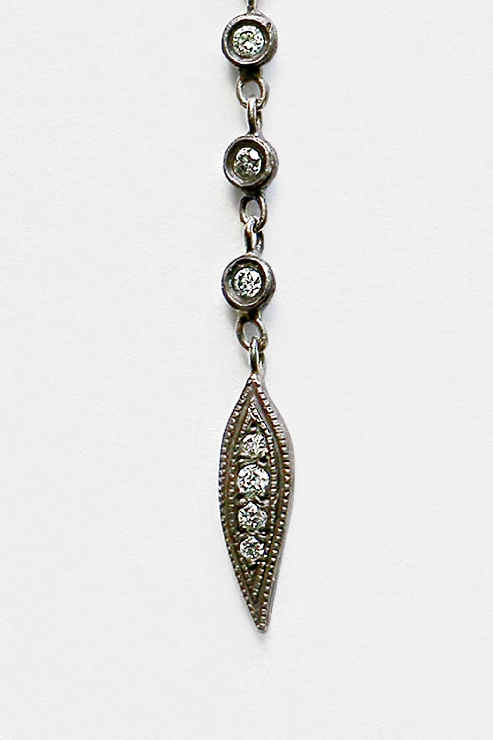 The feathers earrings