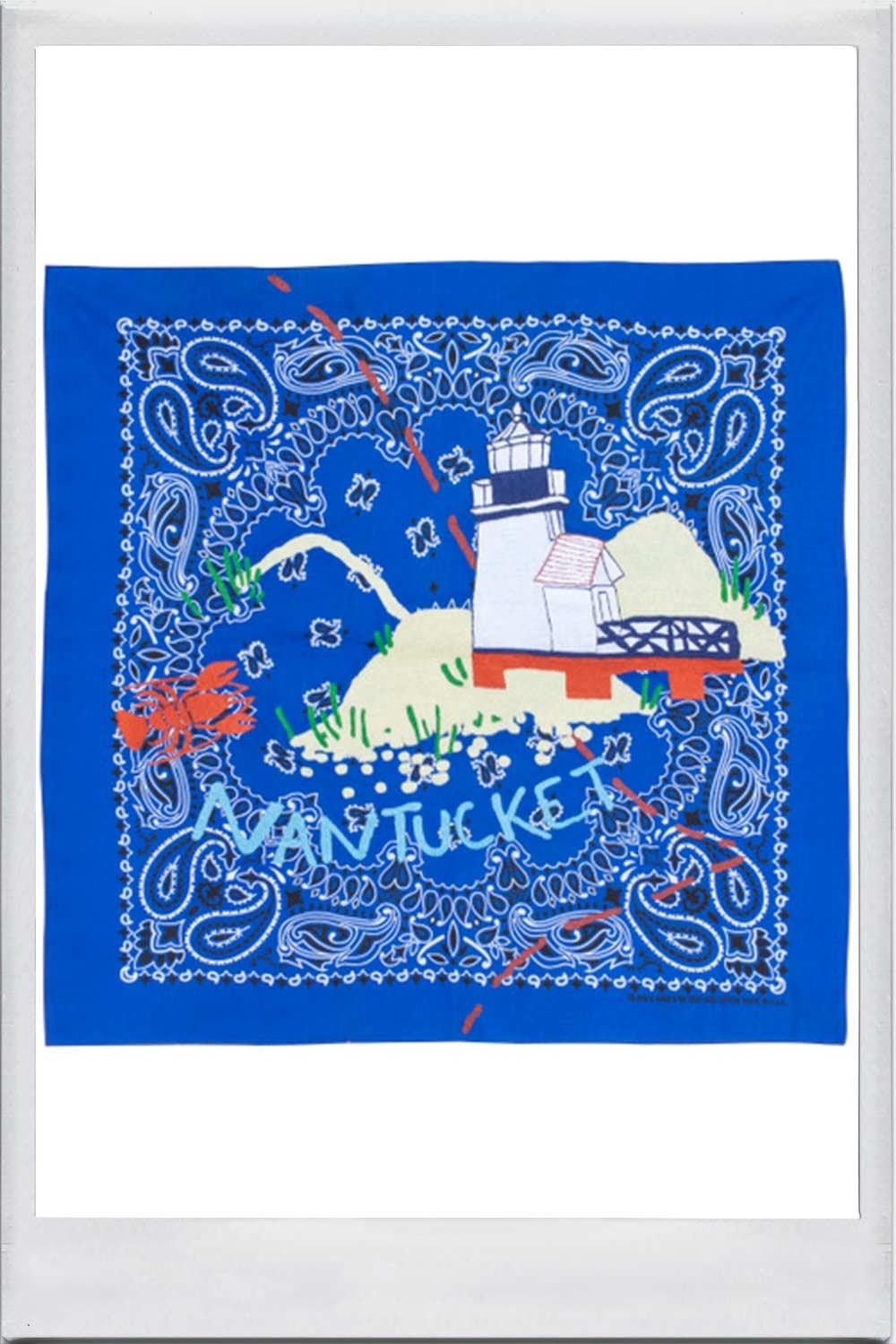 Bandana Blue Nantucket by Kilometre