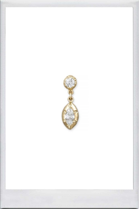 Boucle d'oreille Goutte