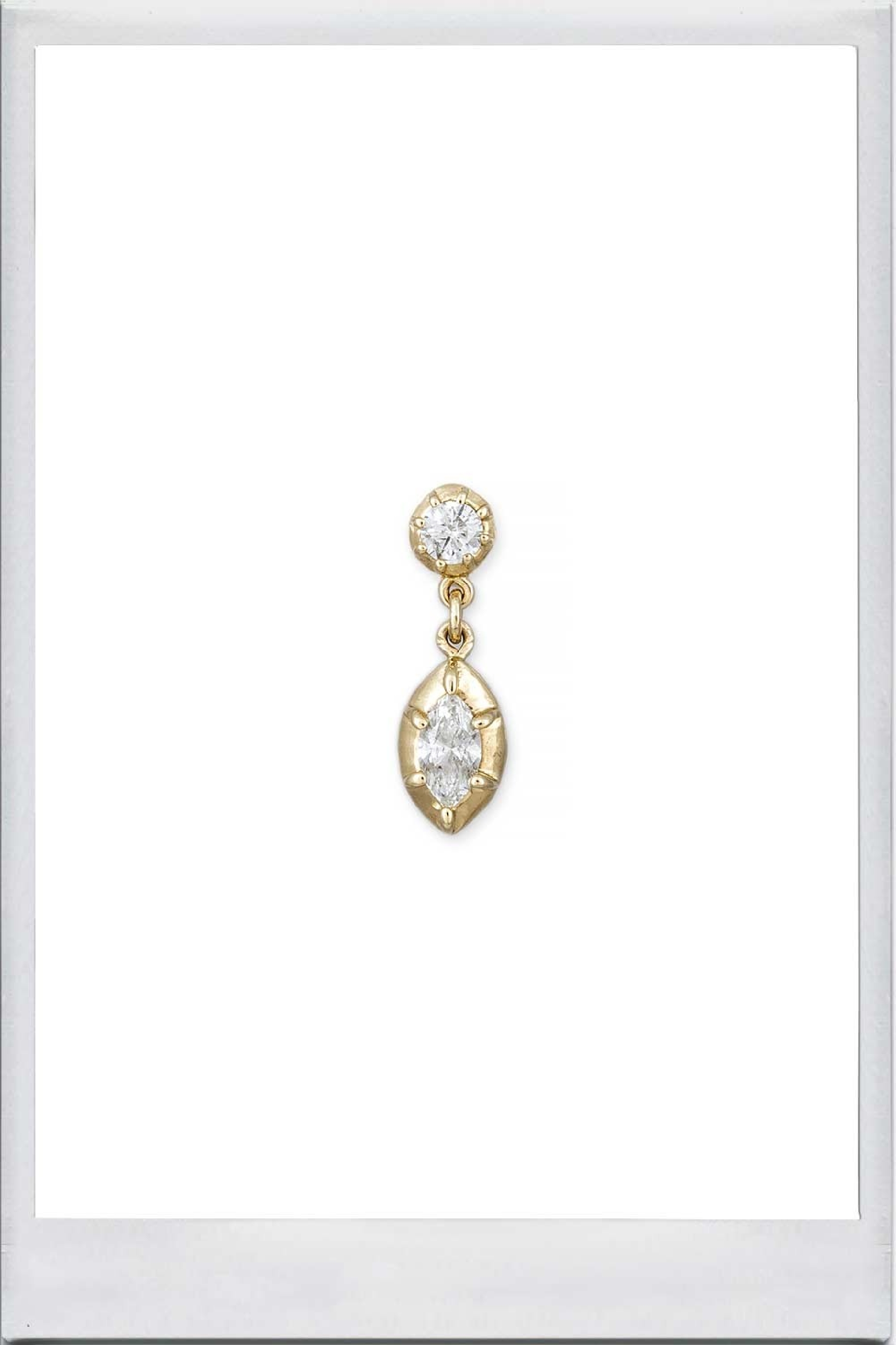 Boucle d'oreille Goutte