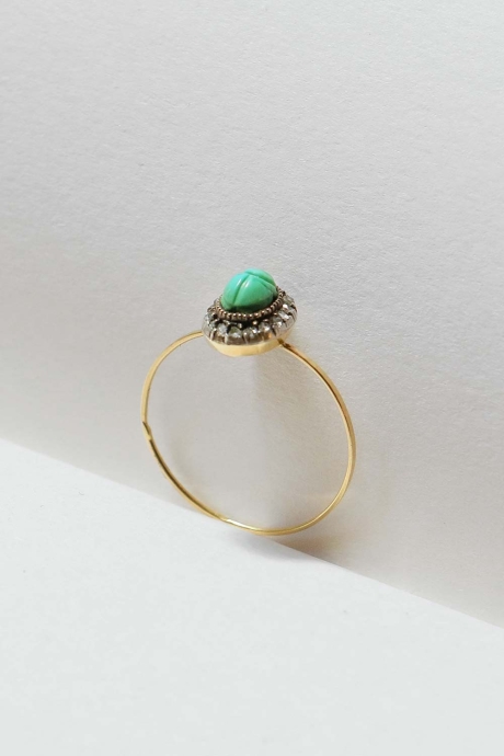 Bague scarabée