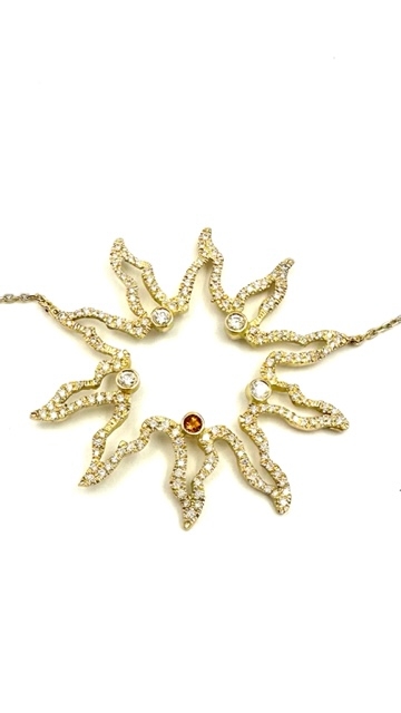 Collier Diamond Sun