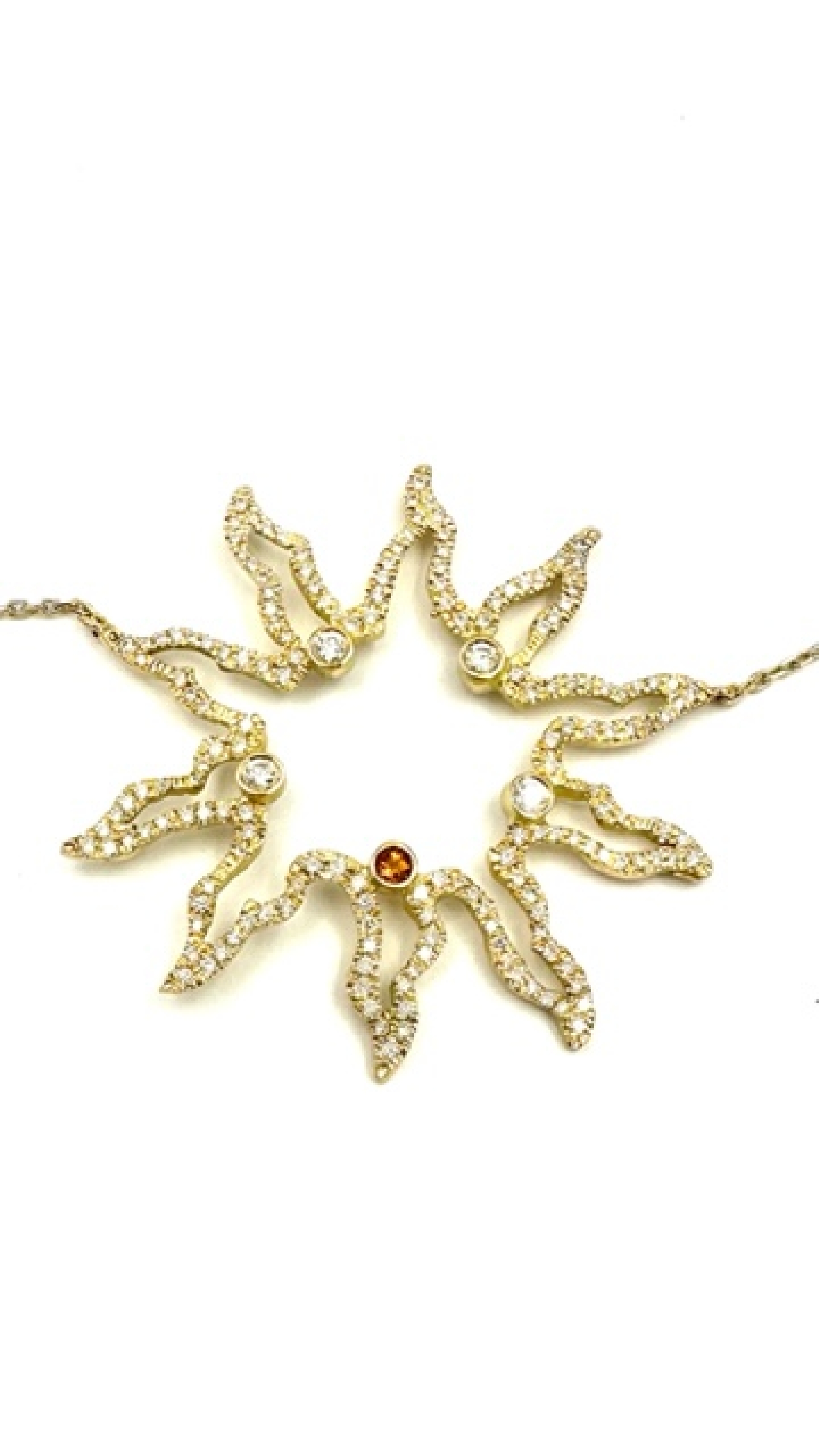Collier Diamond Sun
