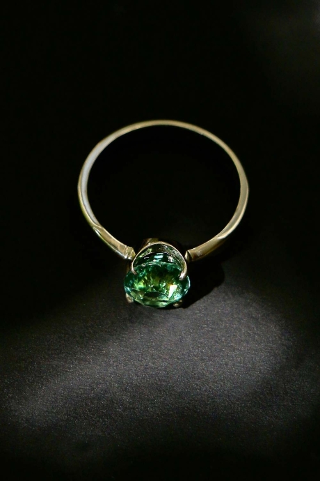 Tourmaline ring from Paraiba