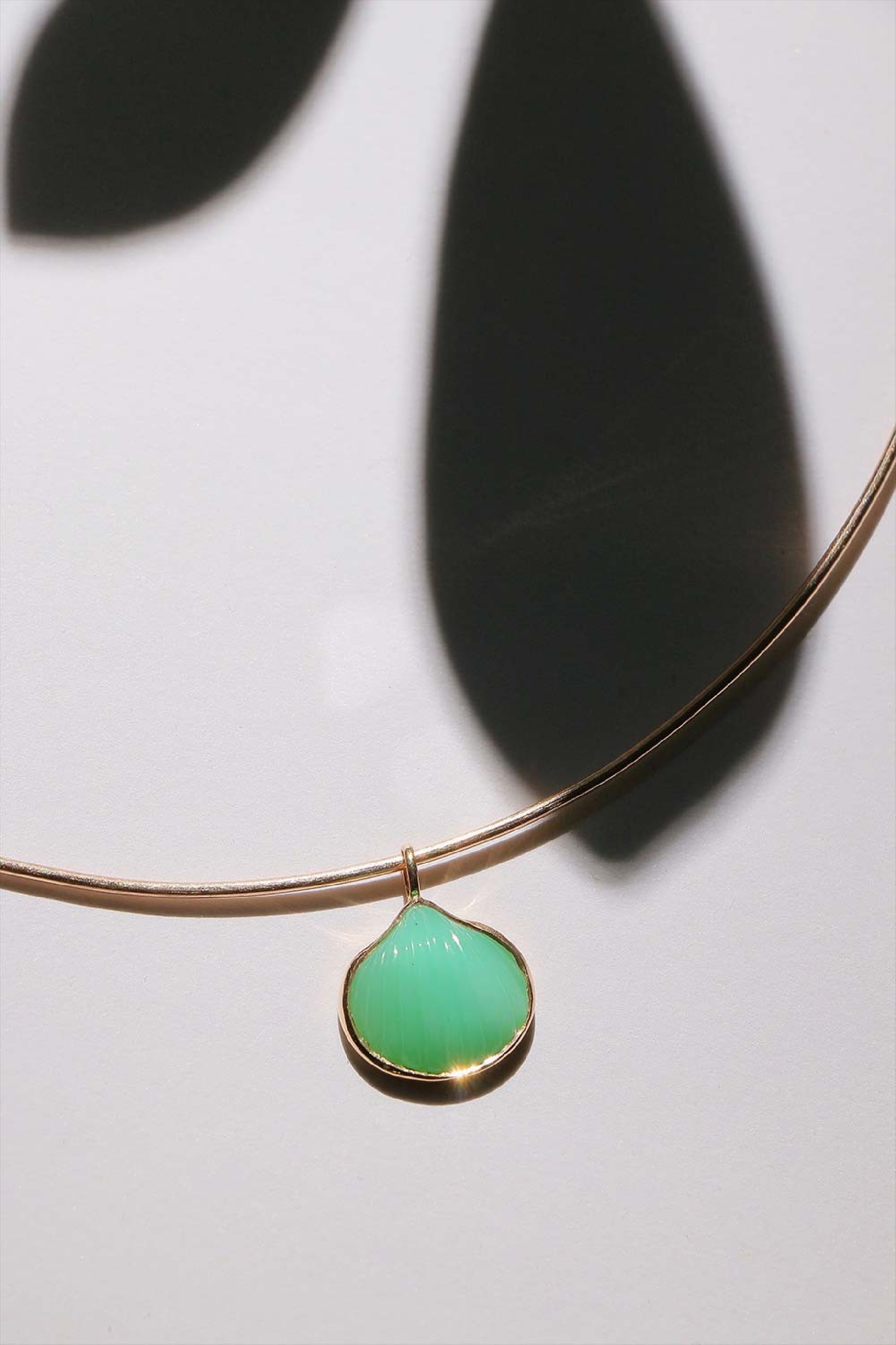 Chrysoprase shell